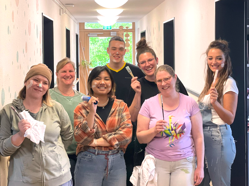 TEAM Workshop, Würzburg, Wandmalerei by jotty.art
